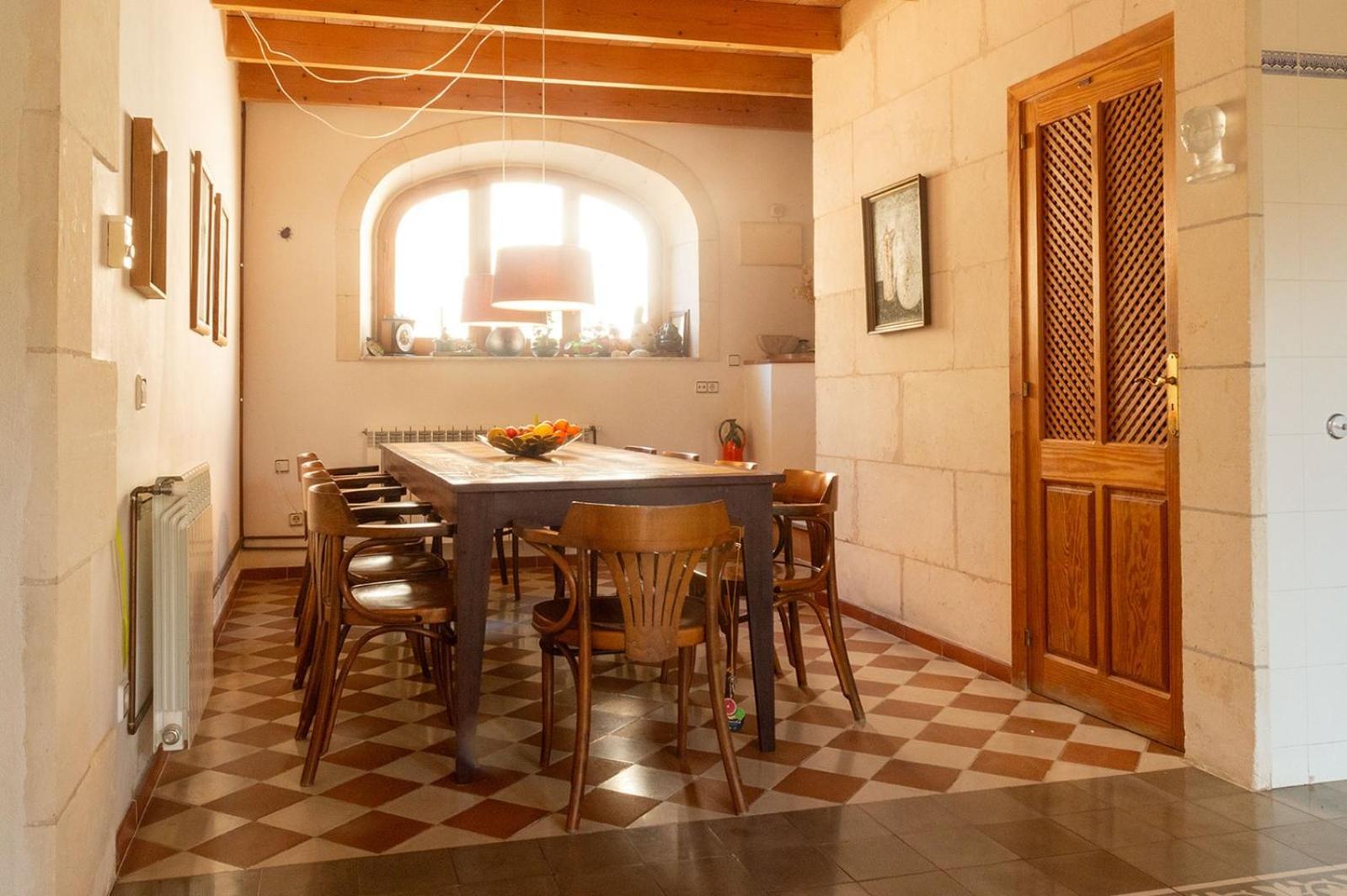 Lujosa Casa Mallorquina Restaurada Ses Salines  Eksteriør billede